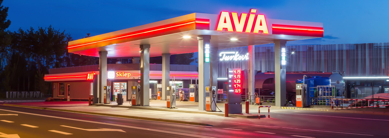 Avia Xpress Gas Station Text Brand Company Logo Sign Service Petrol Pump  Store Editorial Stock Image - Image of crude, gasoline: 255052679